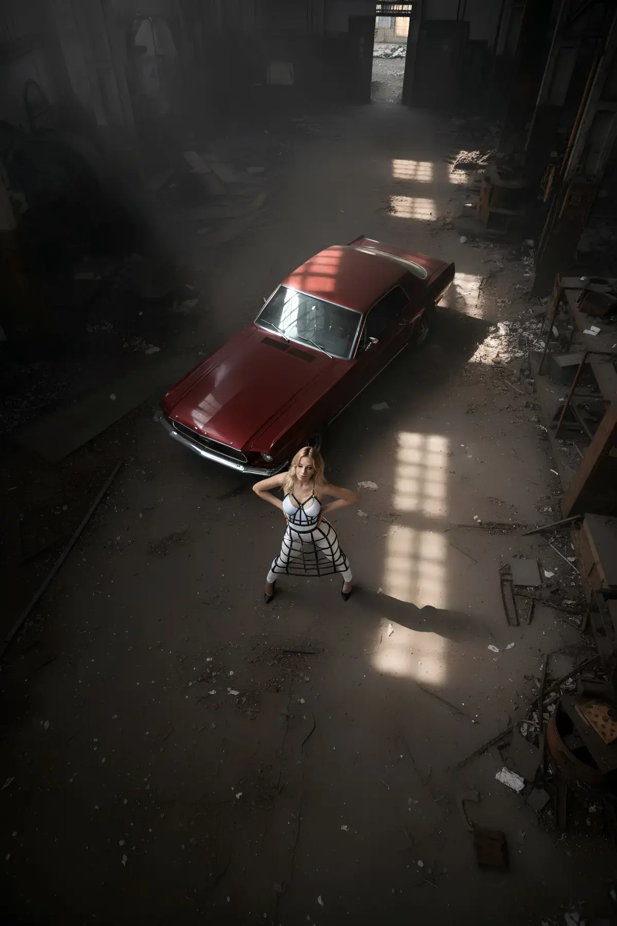 Siyah Etek Kafes Detaylı Etek Midi Boy Deri Etek - Brf1013