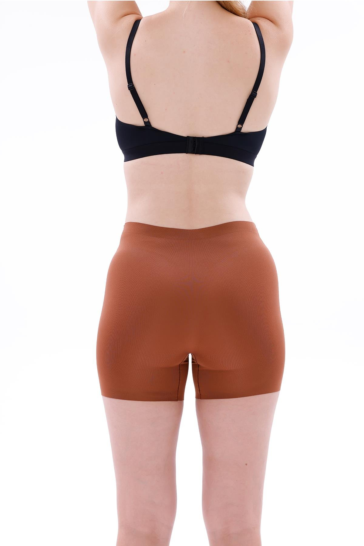 Kahverengi Mı 2703 Lazer Kesim İz Yapmaz Hayalet Boxer